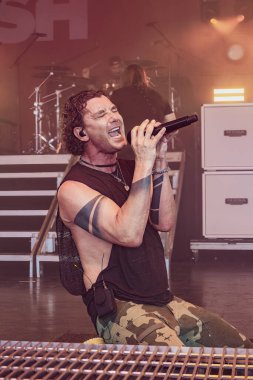 Bush performs live with Alice In Chains and Breaking Benjamin with special guest L.I.F.E. Project at he Pine Knob Music Theater in Clarkston, Michigan on 08-16-2022