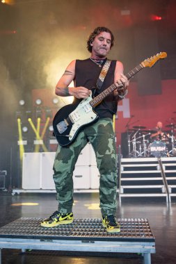 Bush performs live with Alice In Chains and Breaking Benjamin with special guest L.I.F.E. Project at he Pine Knob Music Theater in Clarkston, Michigan on 08-16-2022