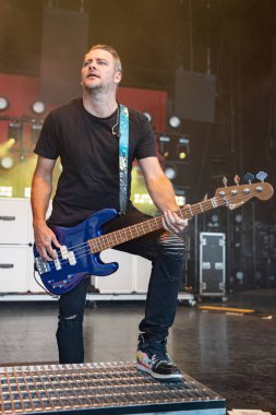 Bush performs live with Alice In Chains and Breaking Benjamin with special guest L.I.F.E. Project at he Pine Knob Music Theater in Clarkston, Michigan on 08-16-2022