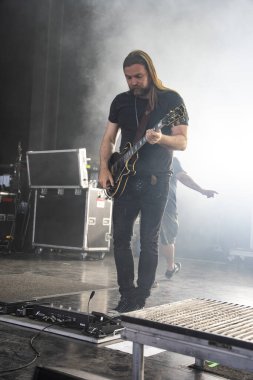 Bush performs live with Alice In Chains and Breaking Benjamin with special guest L.I.F.E. Project at he Pine Knob Music Theater in Clarkston, Michigan on 08-16-2022