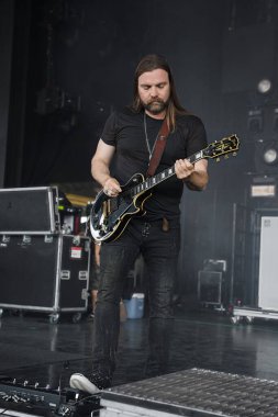 Bush performs live with Alice In Chains and Breaking Benjamin with special guest L.I.F.E. Project at he Pine Knob Music Theater in Clarkston, Michigan on 08-16-2022