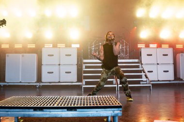 Bush performs live with Alice In Chains and Breaking Benjamin with special guest L.I.F.E. Project at he Pine Knob Music Theater in Clarkston, Michigan on 08-16-2022