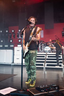 Bush performs live with Alice In Chains and Breaking Benjamin with special guest L.I.F.E. Project at he Pine Knob Music Theater in Clarkston, Michigan on 08-16-2022