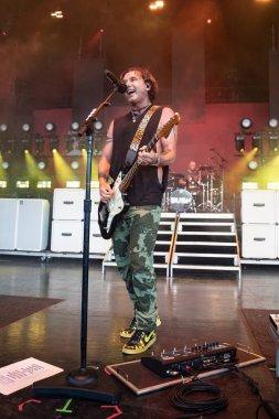 Bush performs live with Alice In Chains and Breaking Benjamin with special guest L.I.F.E. Project at he Pine Knob Music Theater in Clarkston, Michigan on 08-16-2022