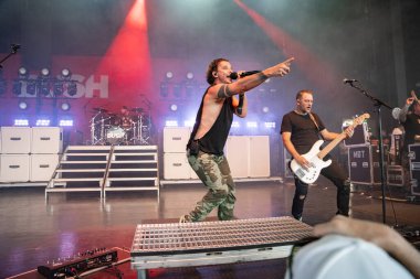 Bush performs live with Alice In Chains and Breaking Benjamin with special guest L.I.F.E. Project at he Pine Knob Music Theater in Clarkston, Michigan on 08-16-2022