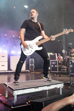 Bush performs live with Alice In Chains and Breaking Benjamin with special guest L.I.F.E. Project at he Pine Knob Music Theater in Clarkston, Michigan on 08-16-2022