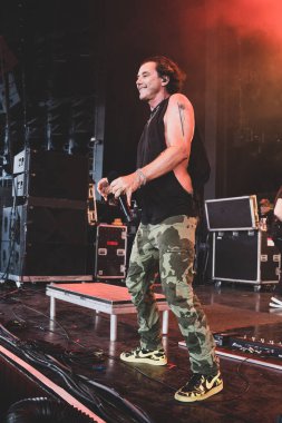 Bush performs live with Alice In Chains and Breaking Benjamin with special guest L.I.F.E. Project at he Pine Knob Music Theater in Clarkston, Michigan on 08-16-2022