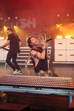 Bush performs live with Alice In Chains and Breaking Benjamin with special guest L.I.F.E. Project at he Pine Knob Music Theater in Clarkston, Michigan on 08-16-2022