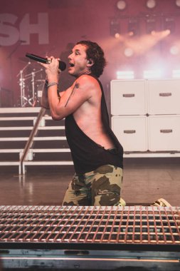 Bush performs live with Alice In Chains and Breaking Benjamin with special guest L.I.F.E. Project at he Pine Knob Music Theater in Clarkston, Michigan on 08-16-2022