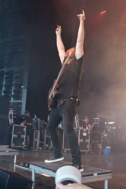 Bush performs live with Alice In Chains and Breaking Benjamin with special guest L.I.F.E. Project at he Pine Knob Music Theater in Clarkston, Michigan on 08-16-2022