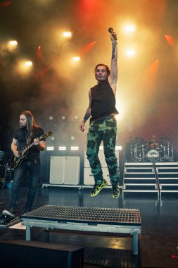 Bush performs live with Alice In Chains and Breaking Benjamin with special guest L.I.F.E. Project at he Pine Knob Music Theater in Clarkston, Michigan on 08-16-2022