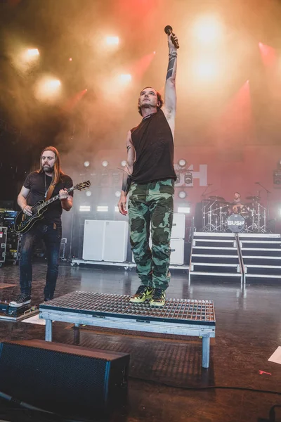 Bush performs live with Alice In Chains and Breaking Benjamin with special guest L.I.F.E. Project at he Pine Knob Music Theater in Clarkston, Michigan on 08-16-2022