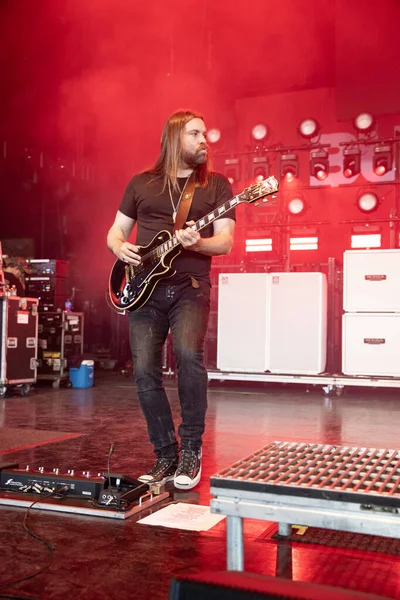 Bush performs live with Alice In Chains and Breaking Benjamin with special guest L.I.F.E. Project at he Pine Knob Music Theater in Clarkston, Michigan on 08-16-2022