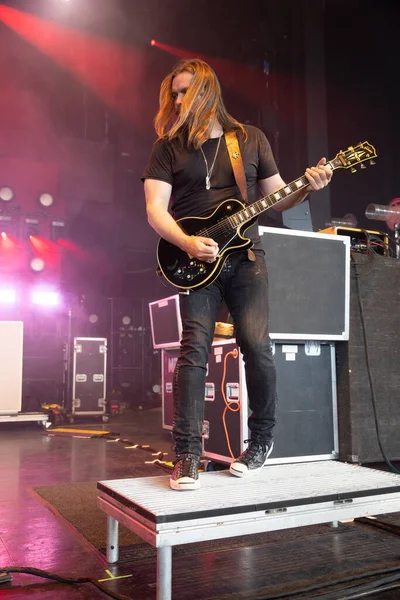 Bush performs live with Alice In Chains and Breaking Benjamin with special guest L.I.F.E. Project at he Pine Knob Music Theater in Clarkston, Michigan on 08-16-2022