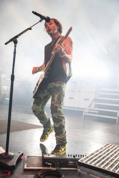 Bush performs live with Alice In Chains and Breaking Benjamin with special guest L.I.F.E. Project at he Pine Knob Music Theater in Clarkston, Michigan on 08-16-2022