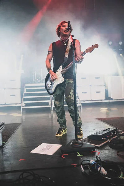 Bush performs live with Alice In Chains and Breaking Benjamin with special guest L.I.F.E. Project at he Pine Knob Music Theater in Clarkston, Michigan on 08-16-2022