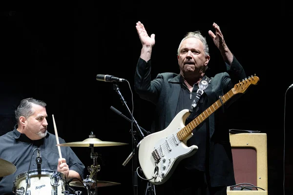 Jimmie Vaughan Actúa Como Invitado Especial Para Eric Clapton Little — Foto de Stock