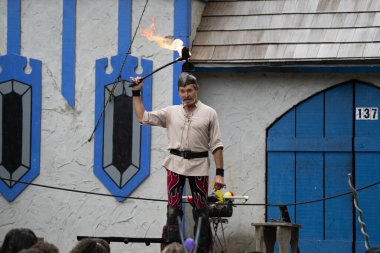 Michigan Rönesans Festivali, 5 Eylül 2022 'de Michigan, Holly' deki Viking İstilası