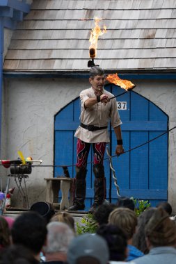Michigan Rönesans Festivali, 5 Eylül 2022 'de Michigan, Holly' deki Viking İstilası
