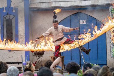Michigan Rönesans Festivali, 5 Eylül 2022 'de Michigan, Holly' deki Viking İstilası