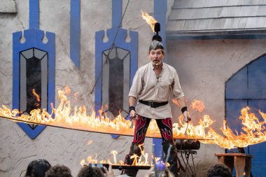 Michigan Rönesans Festivali, 5 Eylül 2022 'de Michigan, Holly' deki Viking İstilası