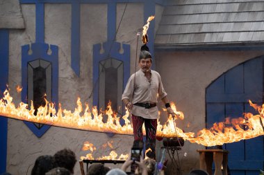 Michigan Rönesans Festivali, 5 Eylül 2022 'de Michigan, Holly' deki Viking İstilası