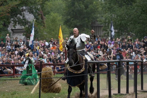 2022 Michigan Renaissance Festival Wikinger Invasion Holly Michigan September 2022 — Stockfoto