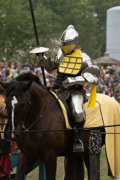 2022 Michigan Renaissance Festival Viking Εισβολή Στο Holly Michigan Στις — Φωτογραφία Αρχείου