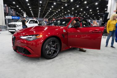 NAIS 2022 Kuzey Amerika Uluslararası Otomobil Fuarı Detroit Huntington Center 'da, MI. 09-22-2022 'de