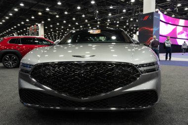 NAIS 2022 Kuzey Amerika Uluslararası Otomobil Fuarı Detroit Huntington Center 'da, MI. 09-22-2022 'de