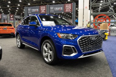 NAIS 2022 Kuzey Amerika Uluslararası Otomobil Fuarı Detroit Huntington Center 'da, MI. 09-22-2022 'de