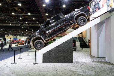 NAIS 2022 Kuzey Amerika Uluslararası Otomobil Fuarı Detroit Huntington Center 'da, MI. 09-22-2022 'de