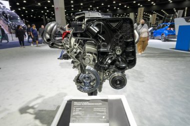 NAIS 2022 Kuzey Amerika Uluslararası Otomobil Fuarı Detroit Huntington Center 'da, MI. 09-22-2022 'de