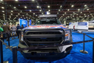 NAIS 2022 Kuzey Amerika Uluslararası Otomobil Fuarı Detroit Huntington Center 'da, MI. 09-22-2022 'de