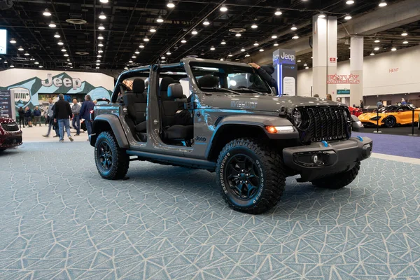 Nais 2022 North American International Auto Show Huntington Center Detroit — Fotografia de Stock