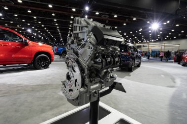 NAIS 2022 Kuzey Amerika Uluslararası Otomobil Fuarı Detroit Huntington Center 'da, MI. 09-22-2022 'de