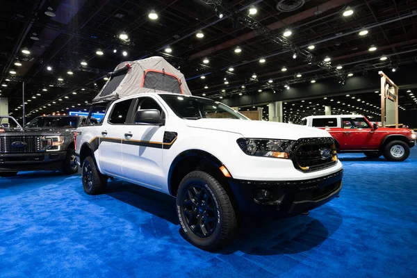 Nais 2022 North American International Auto Show Huntington Center Detroit — Fotografia de Stock