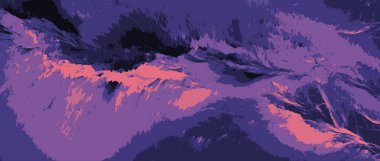 Menekşe kırmızısı boya katmanları. Fraktal sanat. Soyut arkaplan