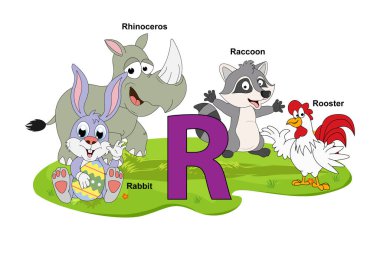Alfabe harfi R olan şirin bir hayvan ismi.