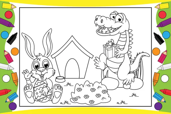 Blank Paper Sheet Coloring Page Kids Stock Photo 2331903051