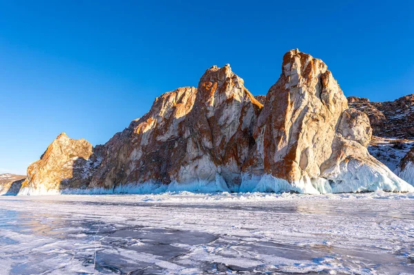 Захватывающий Пейзаж Окрестностей Озера Байкал — стоковое фото
