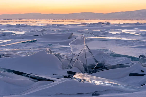 Ekscytujący Krajobraz Okolic Jeziora Bajkał — Zdjęcie stockowe