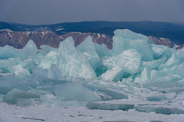 Vzrušující Krajina Okolí Jezera Bajkal — Stock fotografie