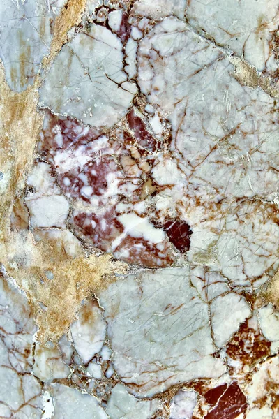 Marble Texture Brown White Gray Reddish Colors — Stock Photo, Image