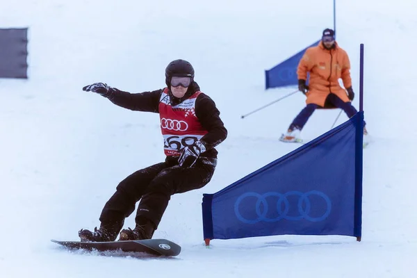 Moscou Rússia 2021 Audi Quattro Winter Cup 2019 — Fotografia de Stock