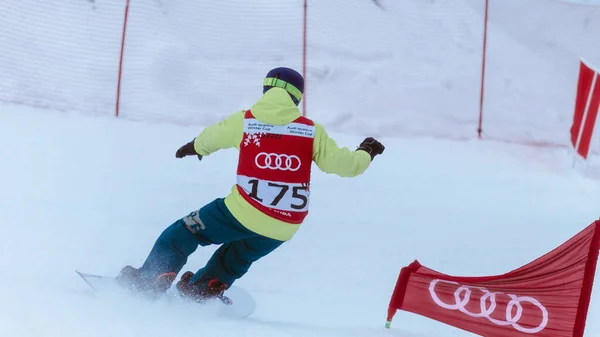 Moskva Ryssland 2021 Audi Quattro Winter Cup 2019 — Stockfoto