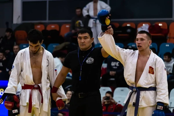 Moscow Russia 2019 Dmitry Donskoy Cup Hand Hand Fighting Tournament — Stock Photo, Image