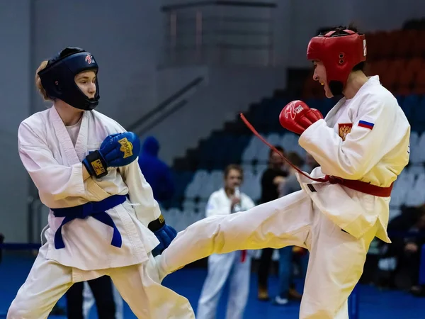 Moscou Rússia 2019 Dmitry Donskoy Cup Torneio Luta Corpo Corpo — Fotografia de Stock