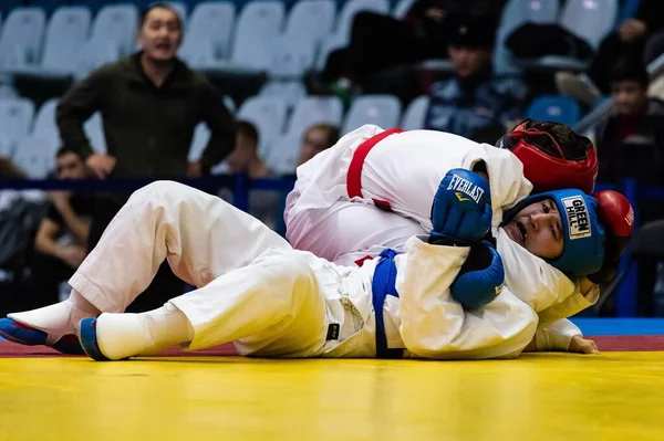 Moscou Rússia 2019 Dmitry Donskoy Cup Torneio Luta Corpo Corpo — Fotografia de Stock