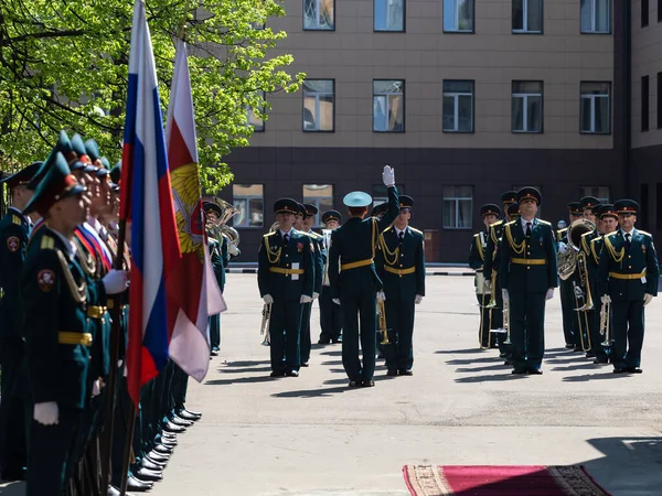 Moscou Rússia 2019 Veteranos Grande Guerra Patriótica Véspera Dia Vitória — Fotografia de Stock